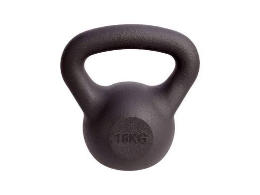 Women's health cast online iron and rubber kettlebell